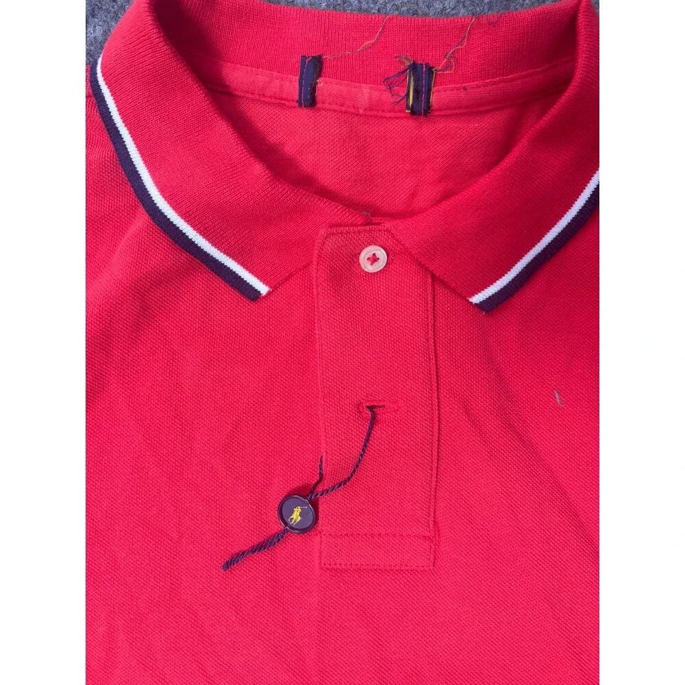 Polo Ralph Lauren Polo Shirt Mens XL Red